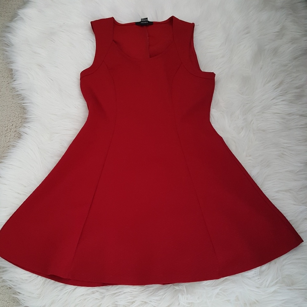 Forever 21 red dress,new
